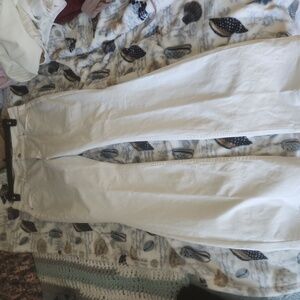 NWT WHBM High Rise Skinny Flare Sculpt Jeans White Sz 12 Stretch